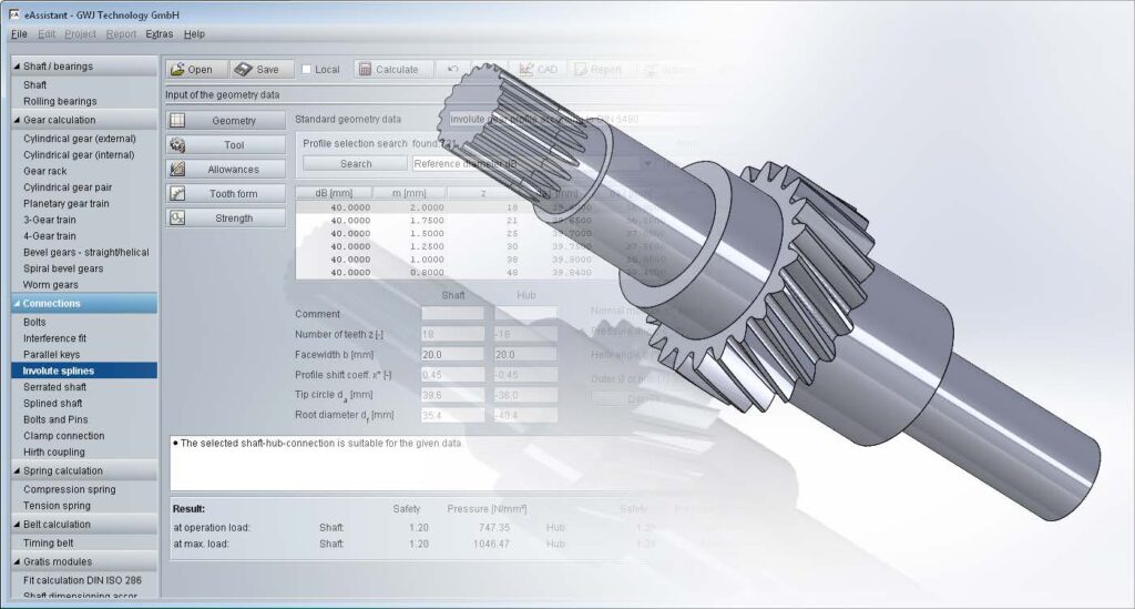 involute-spline-CAD